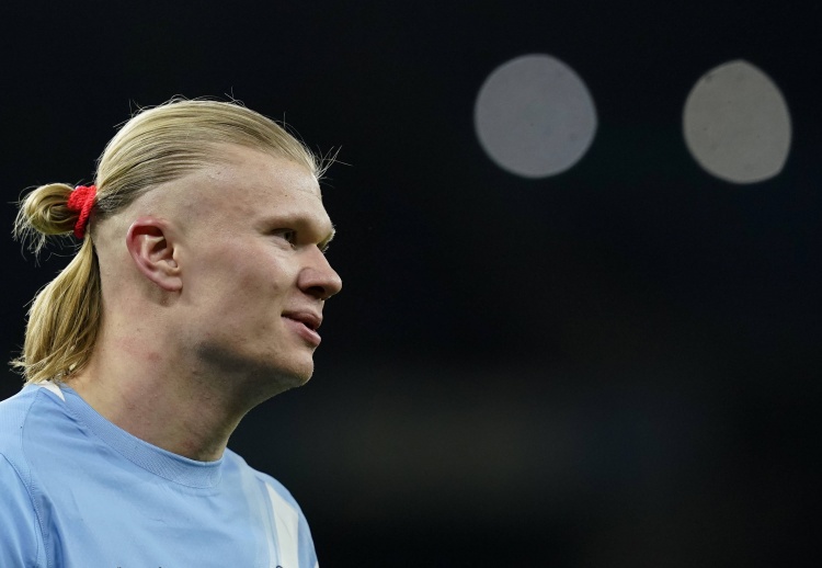 哈兰57球追平穆勒并列欧冠历史射手榜第7，再之前是68球的姆巴佩