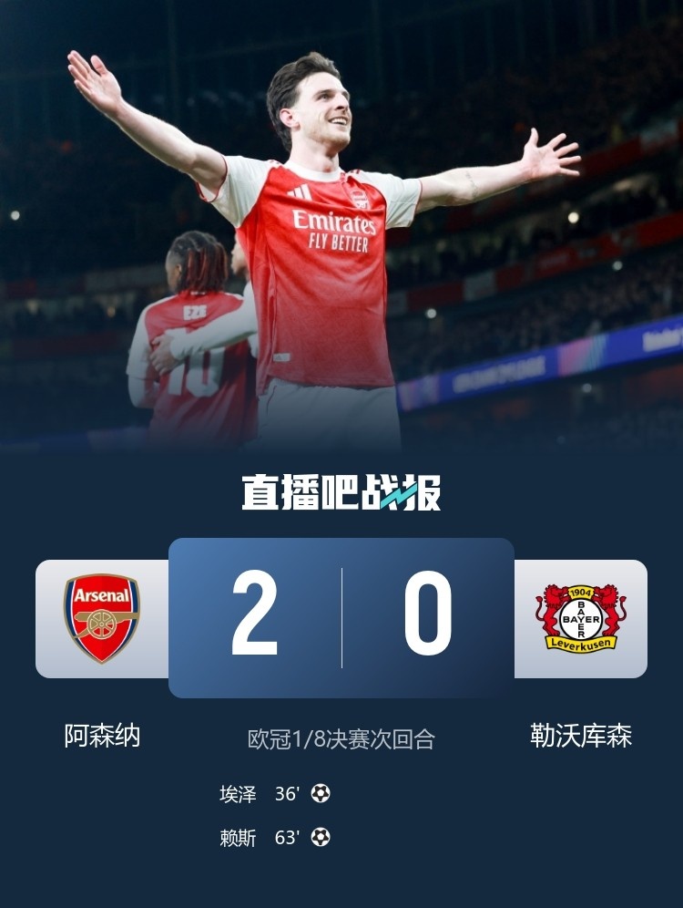 基翁评阿森纳：要保持100%的谦逊和专注，球队能够有所作为